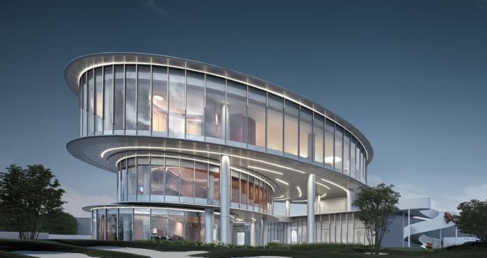 BIM建筑|温州世茂•璀璨瓯江 / 上海齐越建筑设计