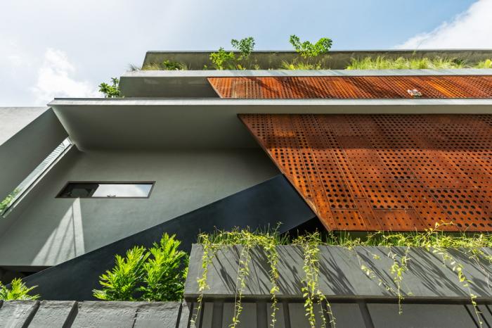 BIM建筑|班加罗尔三角住宅 / Cadence Architects