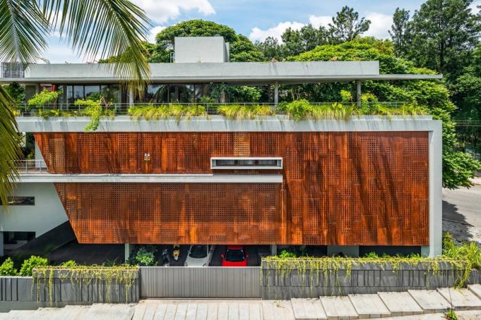 BIM建筑|班加罗尔三角住宅 / Cadence Architects