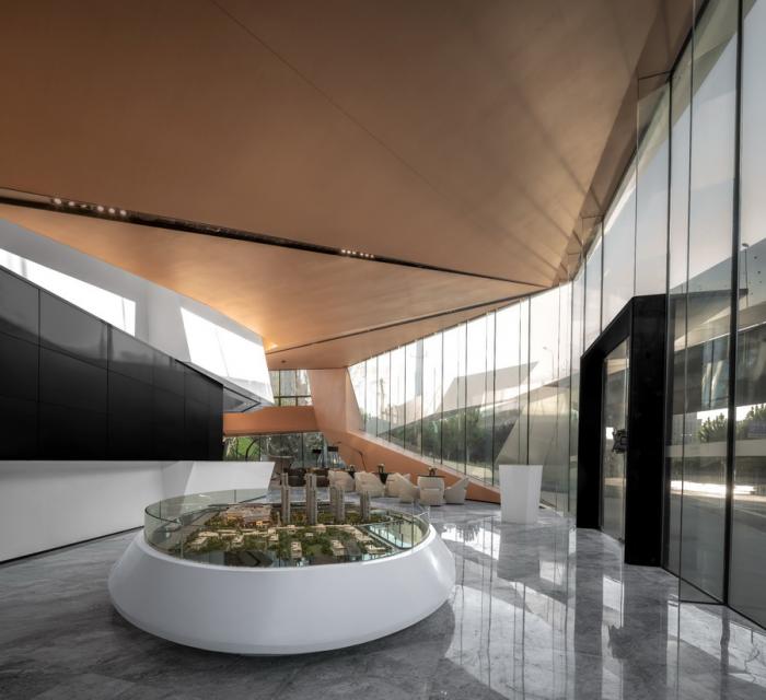 BIM建筑|武汉万科城市之光展示中心 / 上海天华建筑设计