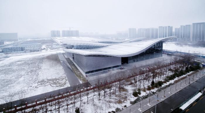 BIM建筑|北京理工大学良乡校区文化体育中心 / 时境建筑