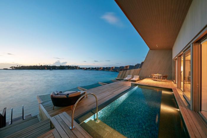 BIM建筑|凝望碧蓝大海的岛屿村落：马尔代夫沃木里瑞吉度假酒店