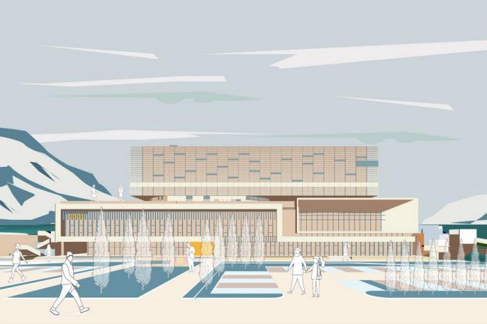 BIM建筑|版权云工作基地——国内首发国家数字音像传播服务平台 / 上海华都建筑规划设计