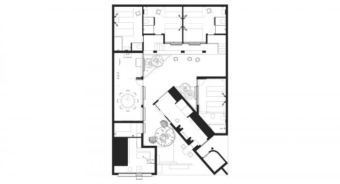 BIM建筑|乡村自宅+夜阑星舍民宿，延庆四海镇 / 阿穆隆设计工作室