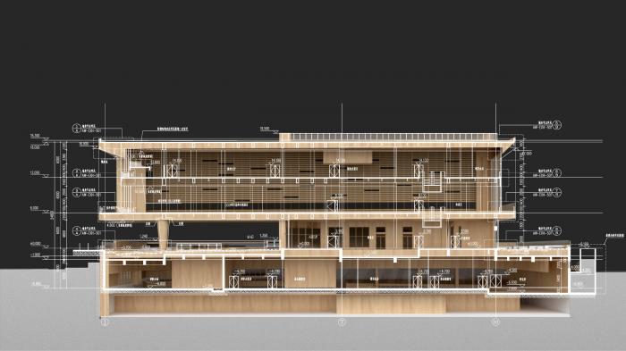 BIM建筑|版权云工作基地——国内首发国家数字音像传播服务平台 / 上海华都建筑规划设计