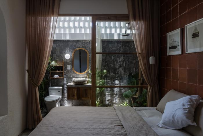 BIM建筑|与自然共居，越南百叶窗住宅 / Limdim House Studio