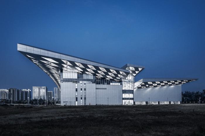 BIM建筑|北京理工大学良乡校区文化体育中心 / 时境建筑