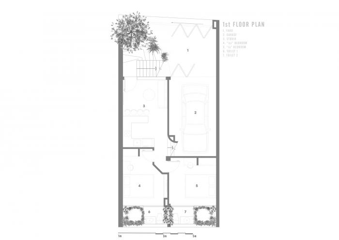 BIM建筑|与自然共居，越南百叶窗住宅 / Limdim House Studio