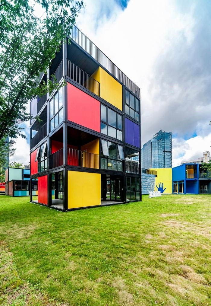 BIM建筑|积木公寓 / 何川建筑工作室，深圳大学