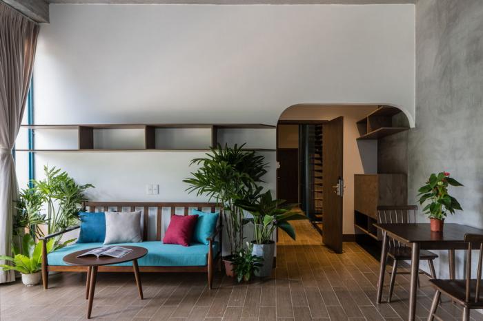 BIM建筑|越南戴安公寓，街角“楼中房” / H.2