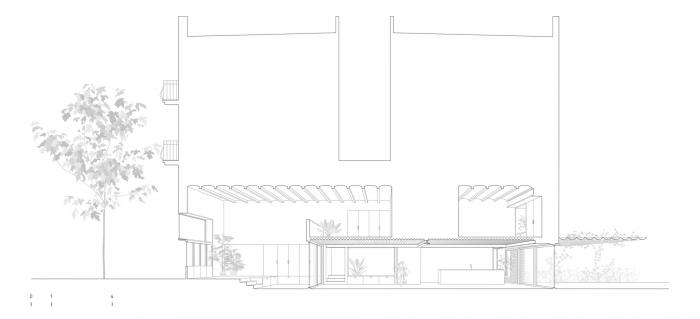 BIM建筑|巴塞罗那住宅改造，纵向贯通 / estudi08014