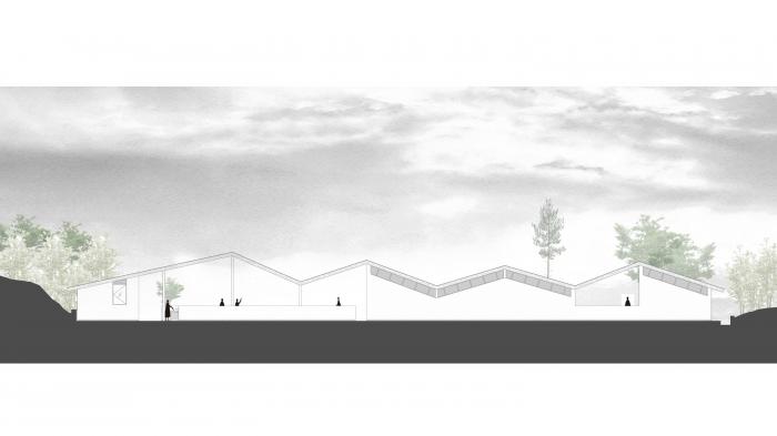 BIM建筑|金城社区五统一公共空间 / 时地建筑工作室