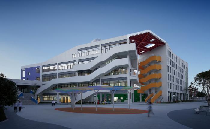 BIM建筑|乐清市育英寄宿学校小学部二期工程 / 中国美术学院风景建筑设计研究总院