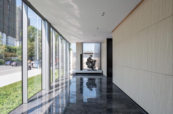 BIM建筑|十棵大香樟下的三进院子：未来城展示馆 / 孟凡浩-gad · line+ studio