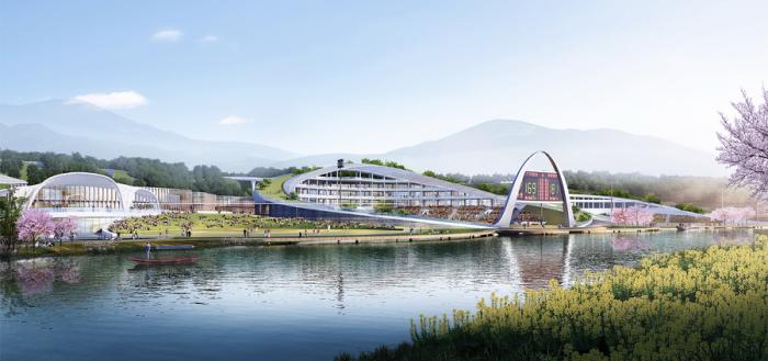 BIM建筑|云南省腾冲市国际棒球运动公园 / 深圳中海世纪建筑设计有限公司