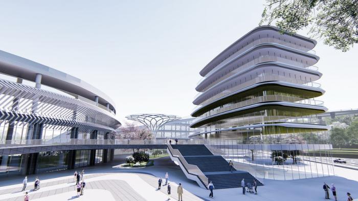 BIM建筑|云南省腾冲市国际棒球运动公园 / 深圳中海世纪建筑设计有限公司