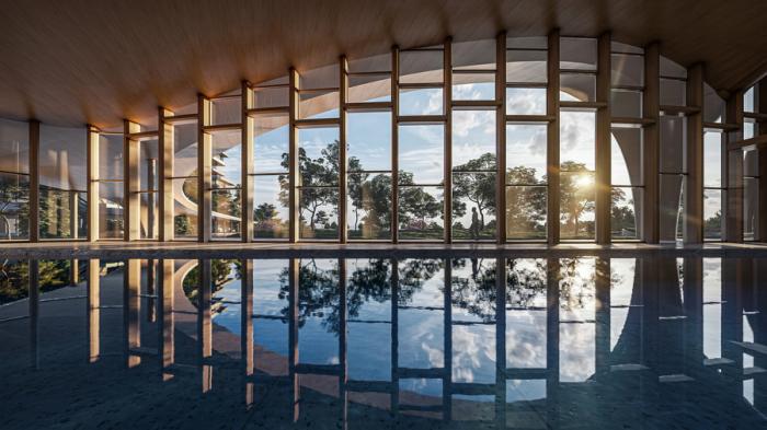 BIM建筑|泰康之家·桂园活力中心 / SUNLAY三磊 & 三磊方未