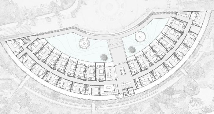 BIM建筑|拾捨·竹里馆 / 云南杨永铨建筑设计事务所
