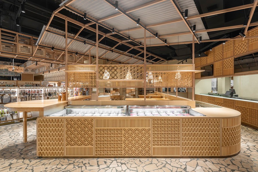 BIM建筑|寻味街市 / LUKSTUDIO 芝作室