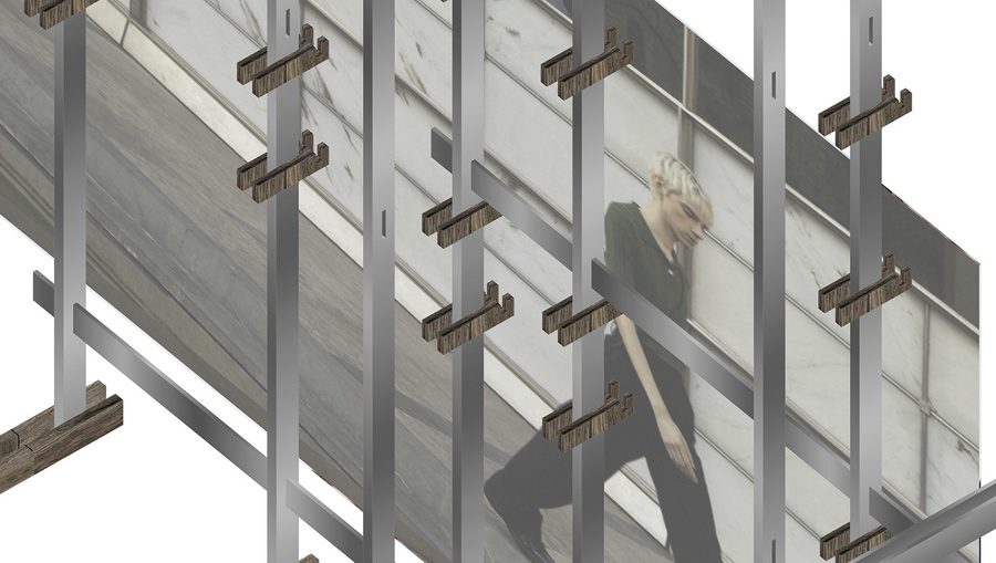 BIM建筑|SAMO形象店 / So Studio