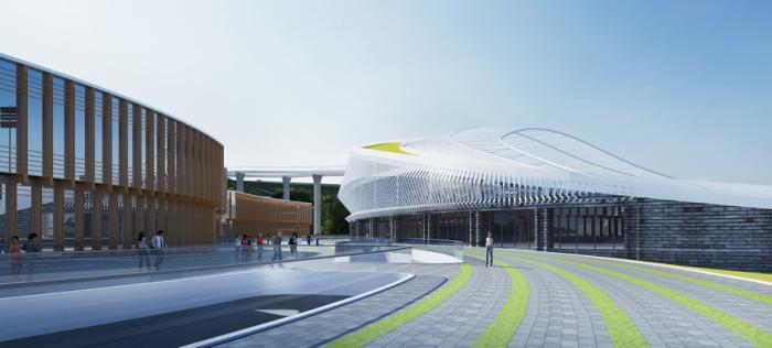 BIM建筑|云南省腾冲市国际棒球运动公园 / 深圳中海世纪建筑设计有限公司