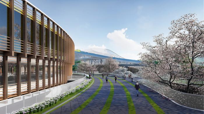 BIM建筑|云南省腾冲市国际棒球运动公园 / 深圳中海世纪建筑设计有限公司