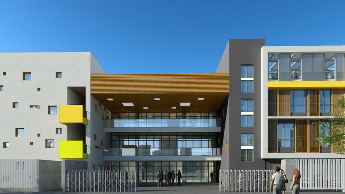 BIM建筑|广西壮族自治区直属机关第二幼儿园，中国 / 广西中盛建筑设计有限公司