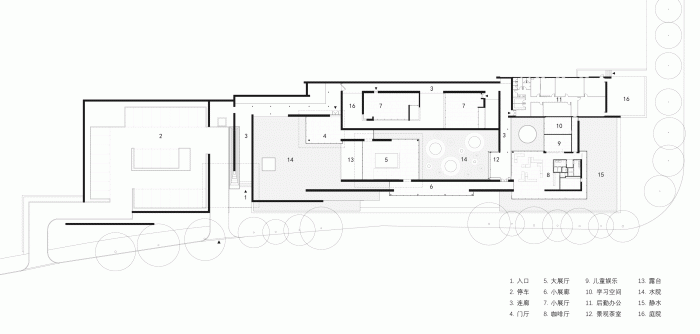 BIM建筑|十棵大香樟下的三进院子：未来城展示馆 / 孟凡浩-gad · line+ studio
