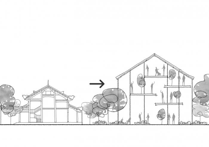 BIM建筑|O2咖啡店，越南 / MW archstudio