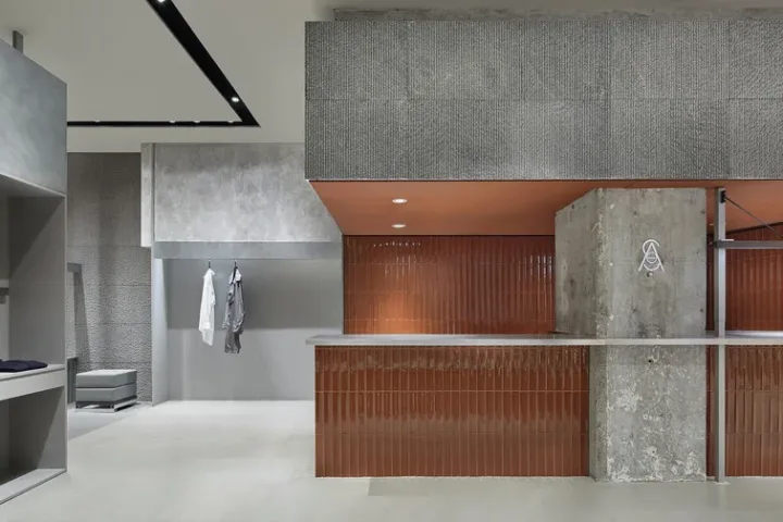 BIM建筑|SAMO形象店 / So Studio
