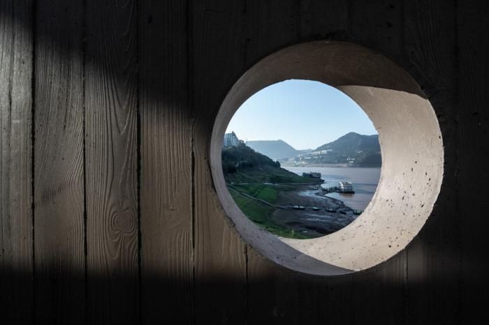 BIM建筑|重庆云阳滨江绿道游客服务中心 / 大舍建筑设计事务所