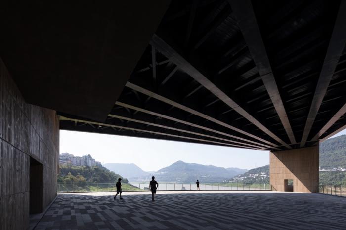 BIM建筑|重庆云阳滨江绿道游客服务中心 / 大舍建筑设计事务所