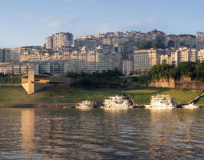 BIM建筑|重庆云阳滨江绿道游客服务中心 / 大舍建筑设计事务所