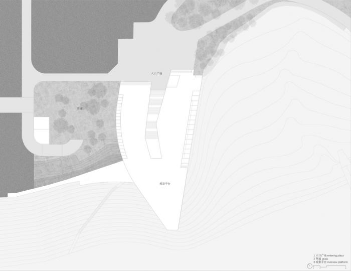 BIM建筑|重庆云阳滨江绿道游客服务中心 / 大舍建筑设计事务所