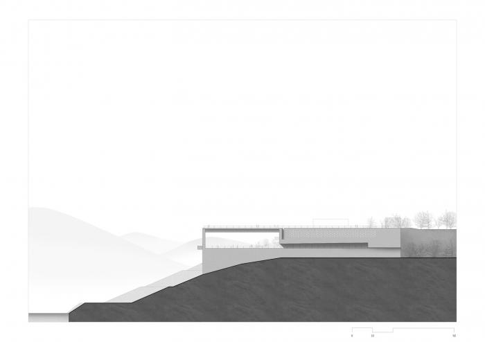 BIM建筑|重庆云阳滨江绿道游客服务中心 / 大舍建筑设计事务所