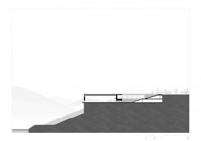 BIM建筑|重庆云阳滨江绿道游客服务中心 / 大舍建筑设计事务所
