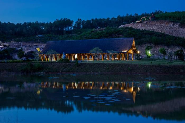 BIM建筑|越南 Huong An Vien 游客中心 / 武重义建筑事务所