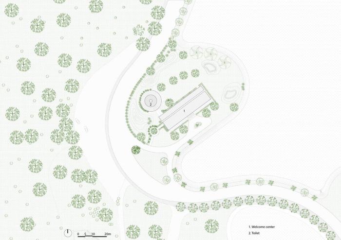 BIM建筑|越南 Huong An Vien 游客中心 / 武重义建筑事务所