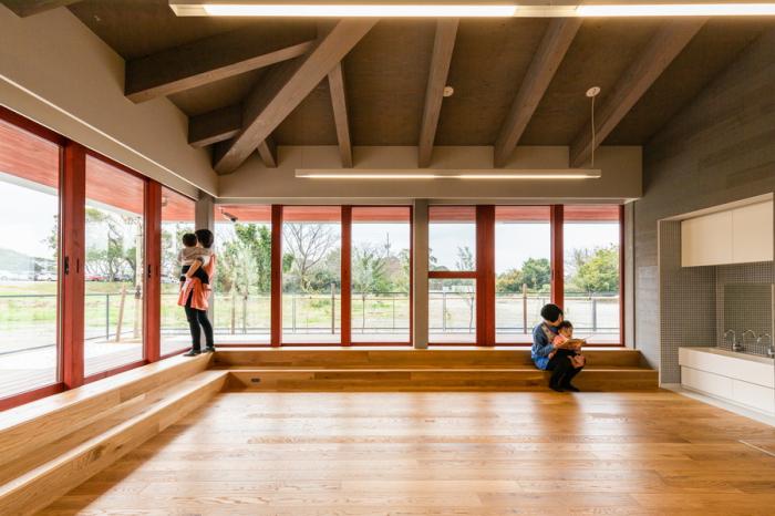 BIM建筑|KNO日托所，屋檐下的图书森林 / 日比野设计 + Youji no Shiro