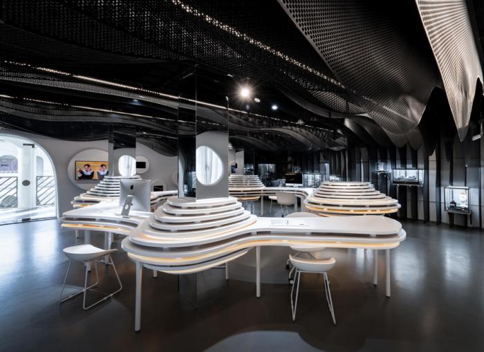 BIM建筑|梵誓珠宝上生新所店 / 平介设计