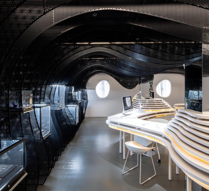 BIM建筑|梵誓珠宝上生新所店 / 平介设计