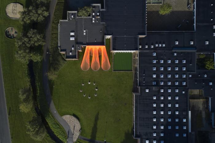 BIM建筑|“聚与离”装置，丹麦 / Behin Ha