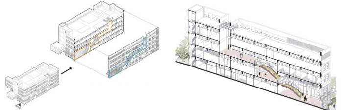 BIM建筑|深圳宝安区航城社区健康服务中心 / 深圳中海世纪建筑设计有限公司