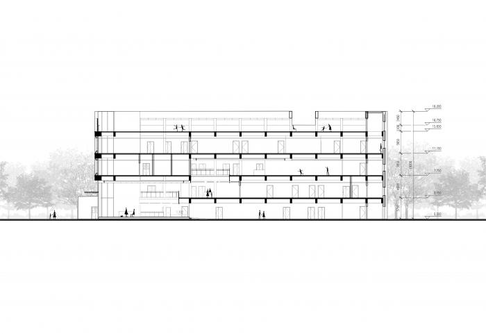 BIM建筑|深圳宝安区航城社区健康服务中心 / 深圳中海世纪建筑设计有限公司