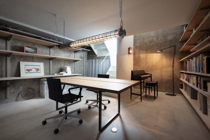 BIM建筑|善福寺建筑师自宅 / aoyagi design