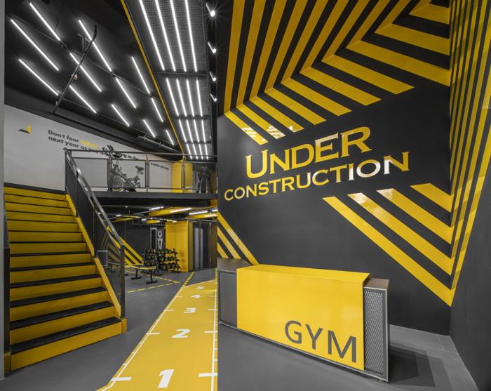 BIM建筑|中海左岸澜庭UNDER CONSTRUCTION健身房设计，天津 / DAGA大观建筑