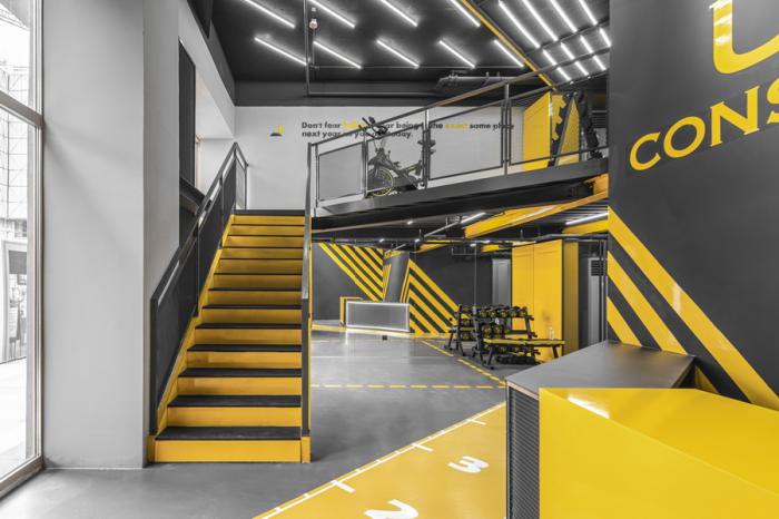 BIM建筑|中海左岸澜庭UNDER CONSTRUCTION健身房设计，天津 / DAGA大观建筑