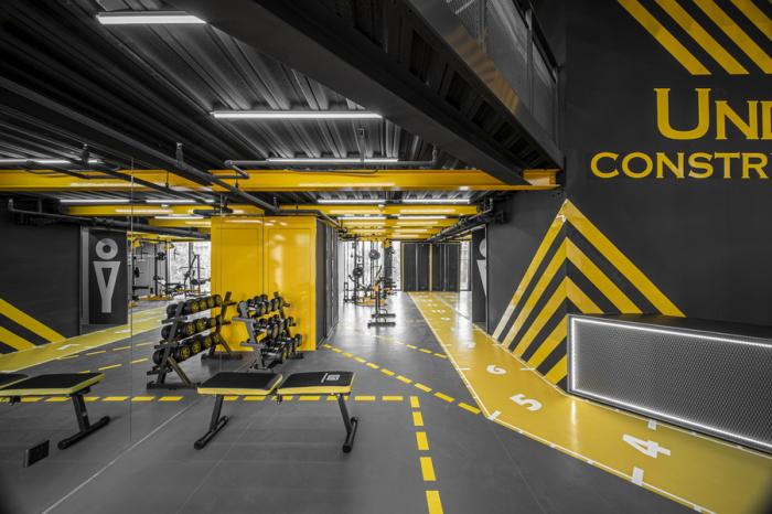 BIM建筑|中海左岸澜庭UNDER CONSTRUCTION健身房设计，天津 / DAGA大观建筑