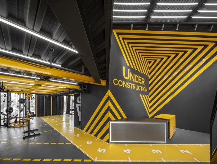 BIM建筑|中海左岸澜庭UNDER CONSTRUCTION健身房设计，天津 / DAGA大观建筑