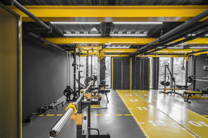 BIM建筑|中海左岸澜庭UNDER CONSTRUCTION健身房设计，天津 / DAGA大观建筑